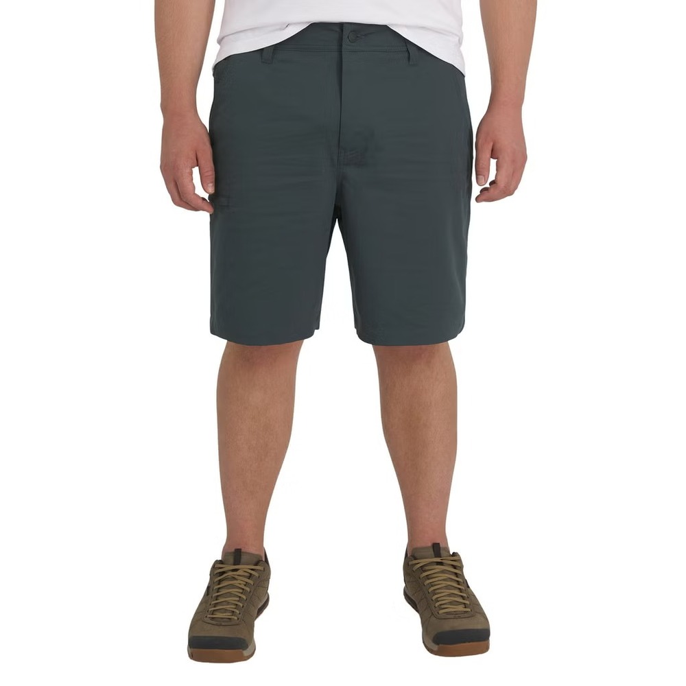 Wrangler Mens Utility Shorts Gray Size 36 Inseam 9 Regular Fit Pockets